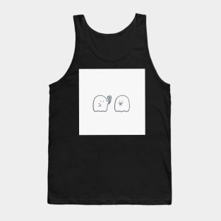 Cute ghost Tank Top